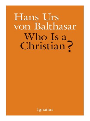 cover image of Who Is a Christian?